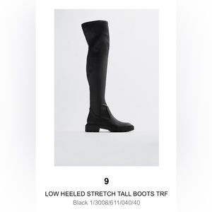 Zara Over The Knee Boots